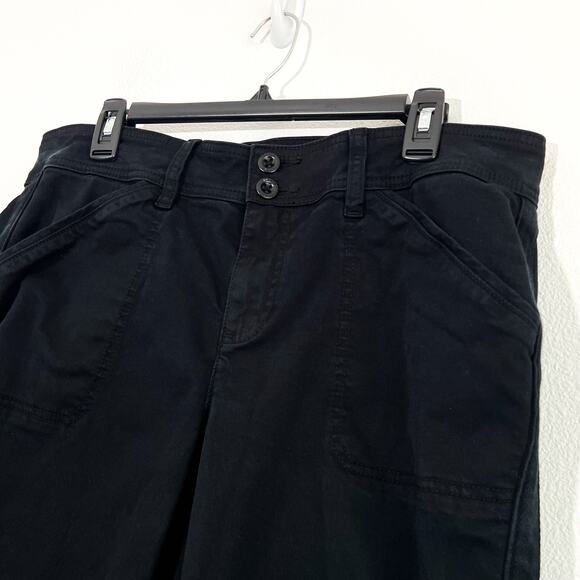 Torrid Crop Pants Womens Plus Size 16 Aviator Skinny Stretch Twill Mid-Rise - Picture 3 of 9